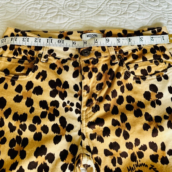 Gorgeous!! Moschino Leopard Print Jeans! - Picture 5 of 8